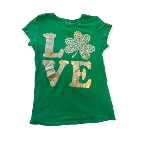 St Patrick’s Day Shirt Girls size 7/8 - Picture 1 of 3